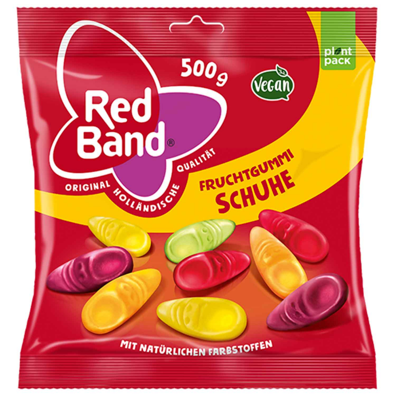  Red Band Fruchtgummi Schuhe 500g 