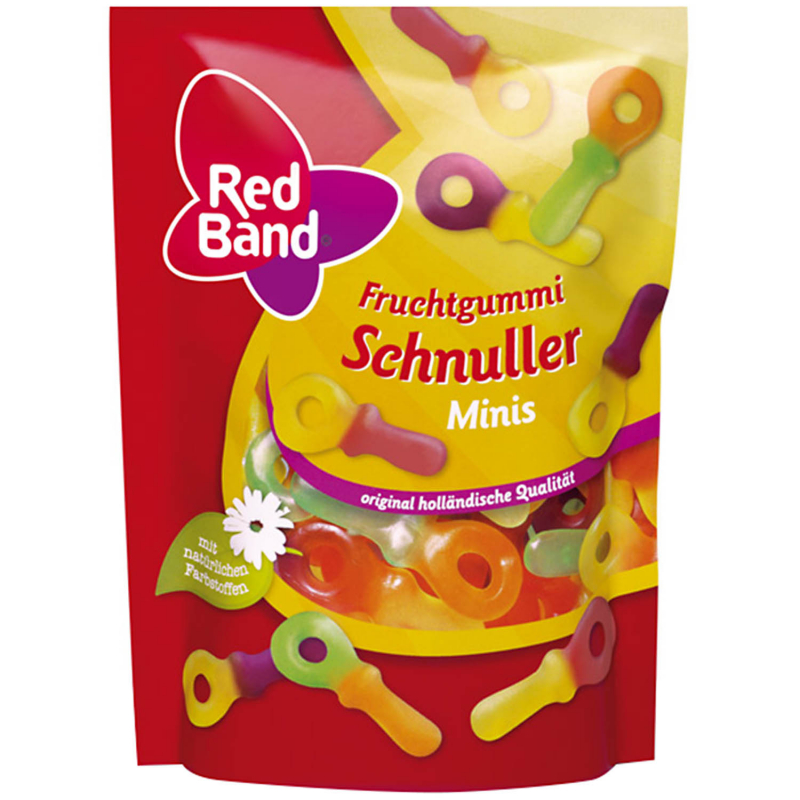  Red Band Fruchtgummi Schnuller Minis 200g 