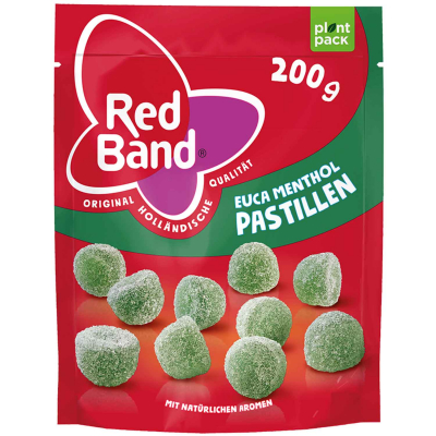  Red Band Euca Menthol Pastillen 200g 