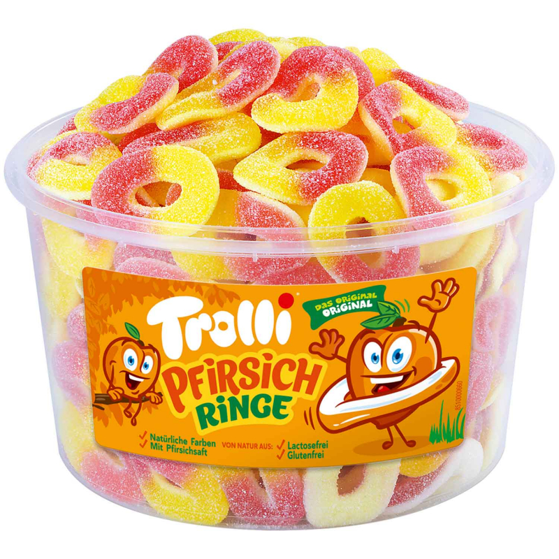  Trolli Pfirsichringe 150er 