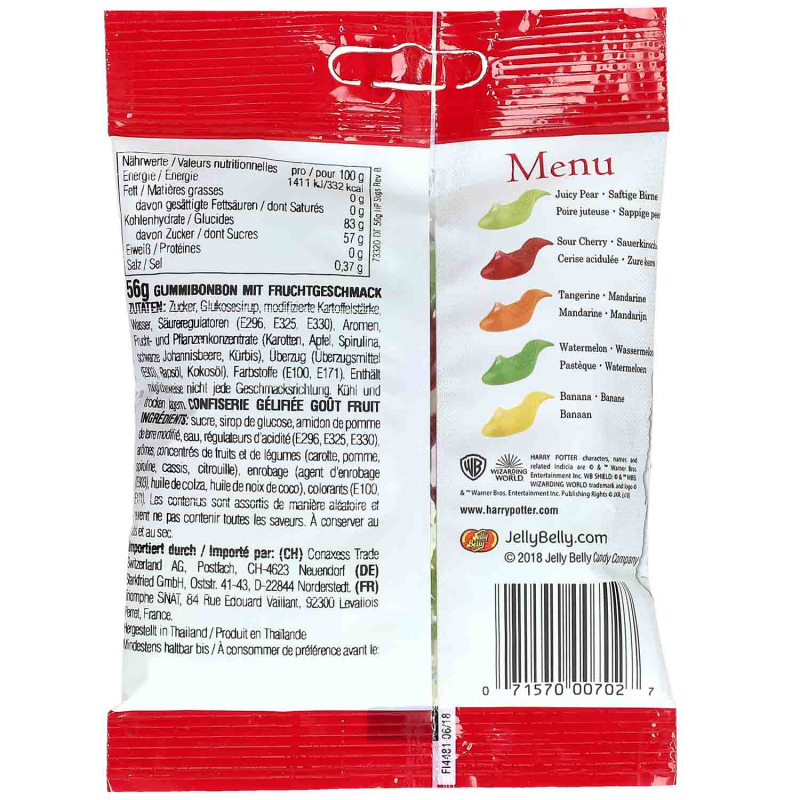  Harry Potter Jelly Slugs 56g 