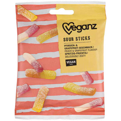  Veganz Sour Sticks 100g 