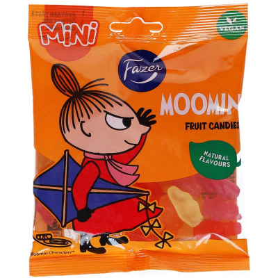  Fazer Moomin Fruit Candies 80g 