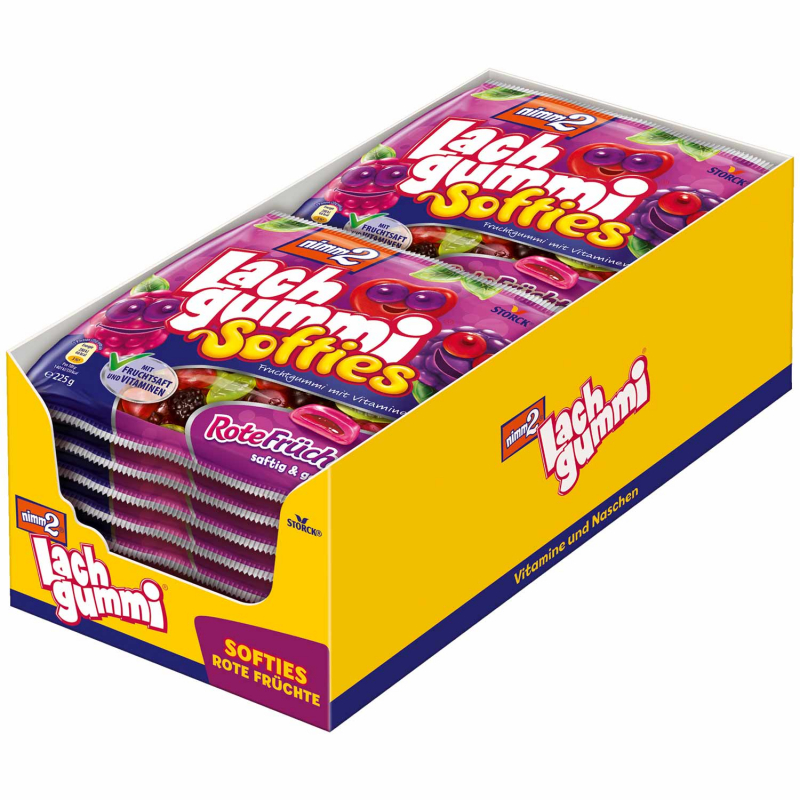  nimm2 Lachgummi Softies Rote Früchte 225g 