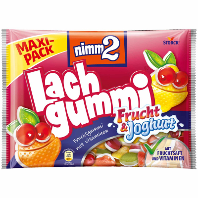  nimm2 Lachgummi Frucht & Joghurt 376g 