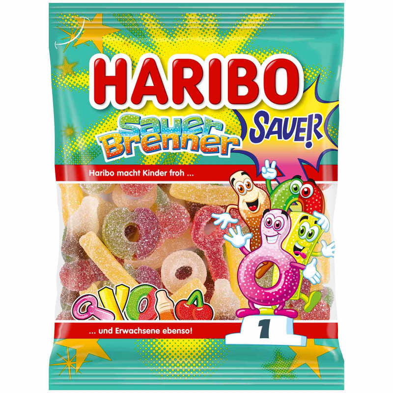  Haribo Sauer Brenner sauer 160g 