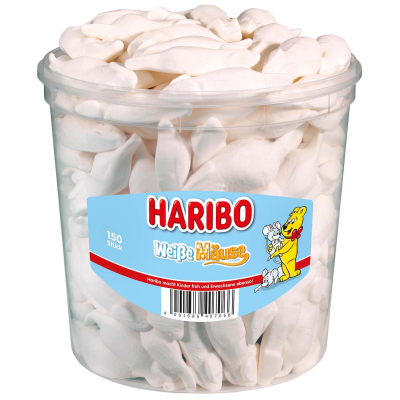  Haribo Weiße Mäuse 150er 