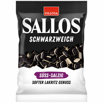  Sallos Schwarzweich Süß-Salzig 200g 