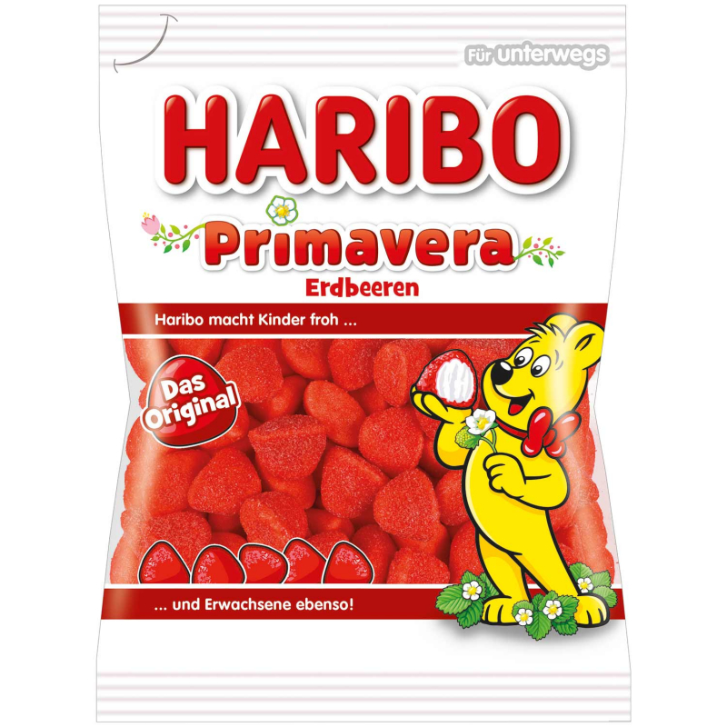  Haribo Primavera Erdbeeren 100g 