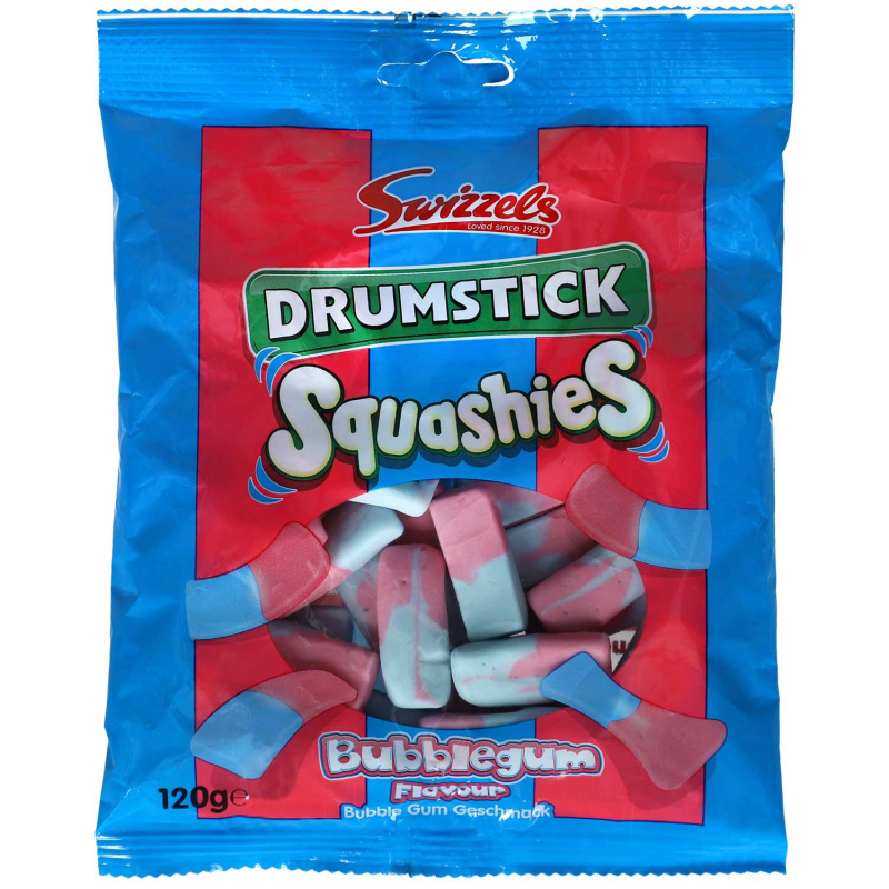  Swizzels Squashies Drumstick Bubblegum 120g 