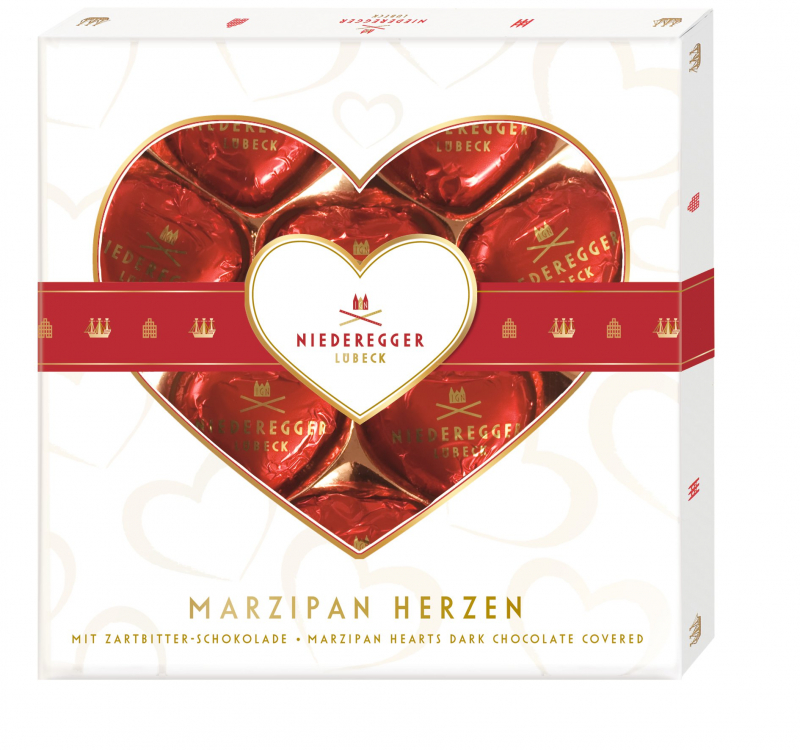  Niederegger Marzipan Herzen 125g 