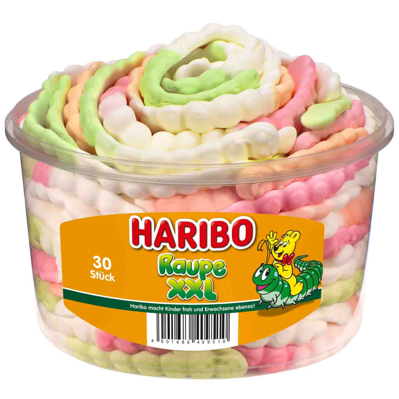  Haribo Raupe XXL 30er 