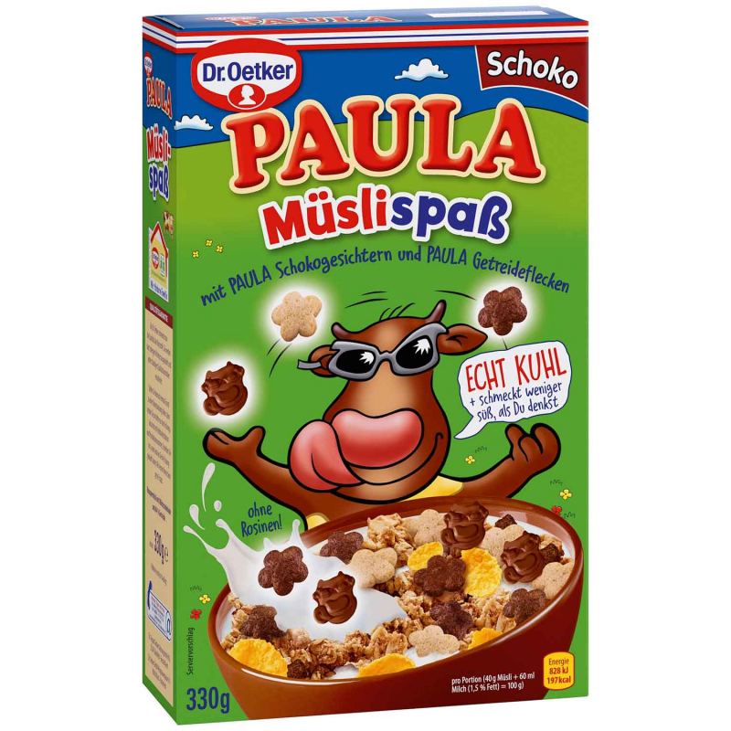  Dr. Oetker Paula Müslispaß Schoko 330g 