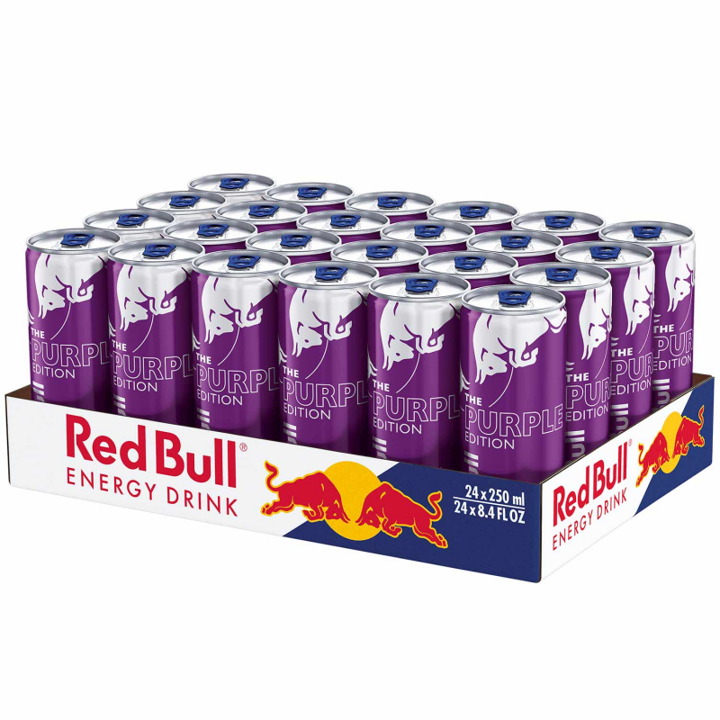  Red Bull Energy Drink Purple Edition Açaí 250ml (MHD 26.11.2024) 