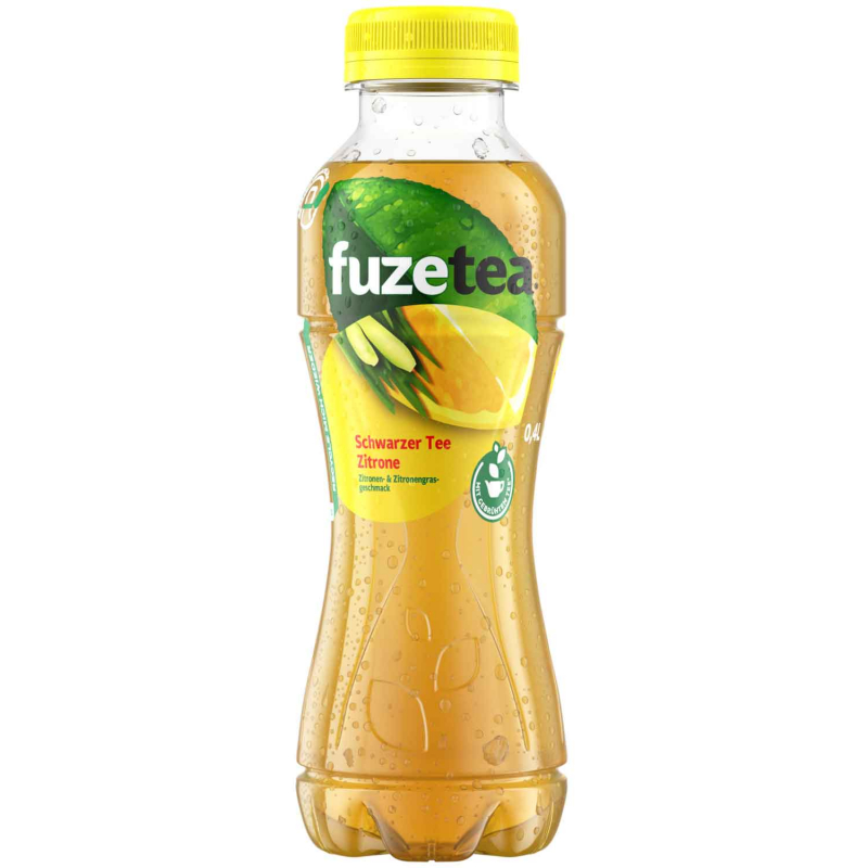  fuzetea Schwarzer Tee Zitrone 400ml 