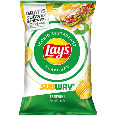  Lay's Subway Teriyaki 150g 