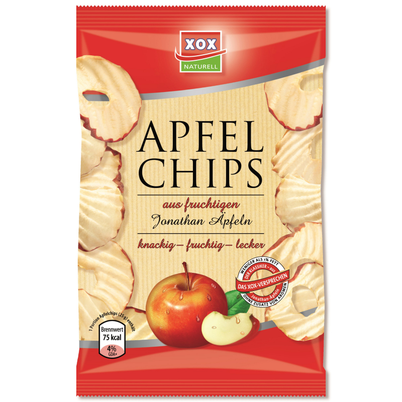  XOX Apfelchips Jonathan 40g 