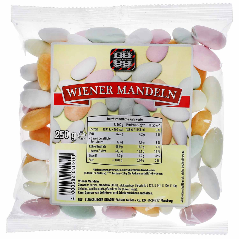  agilus dragees Wiener Mandeln 250g 