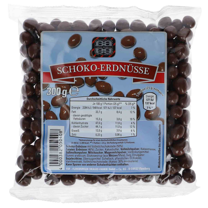  agilus dragees Schoko-Erdnüsse 300g 