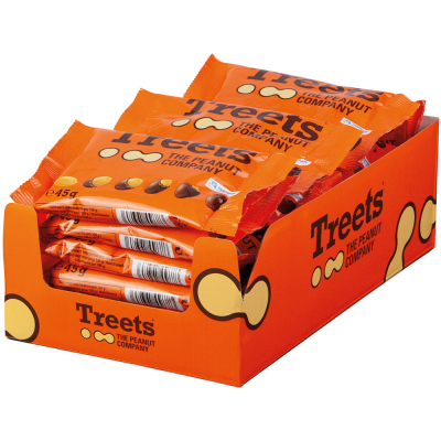  Treets - The Peanut Company Peanuts 24x45g 