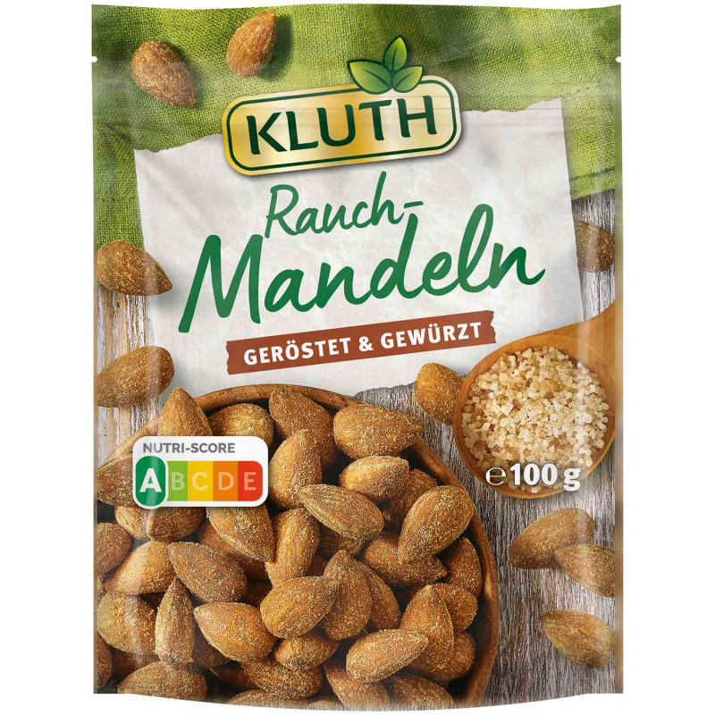  Kluth Rauch-Mandeln geröstet & gewürzt 100g 