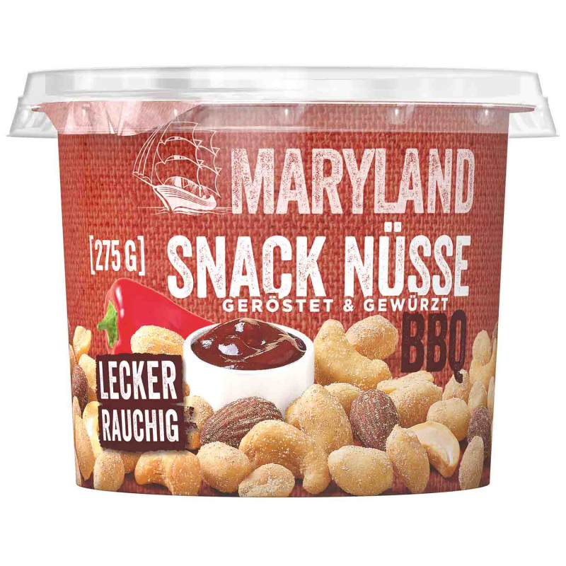  Maryland Snack Nüsse BBQ 275g 