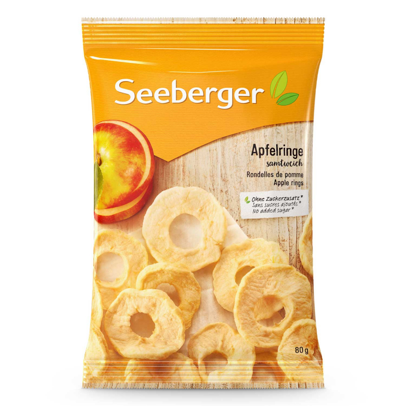  Seeberger Apfelringe 80g 