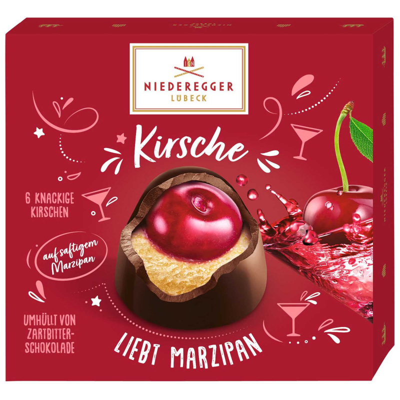  Niederegger Kirsche auf Marzipan 108g 