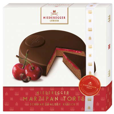  Niederegger Marzipan Torte Schwarzwälder Kirsch 185g 