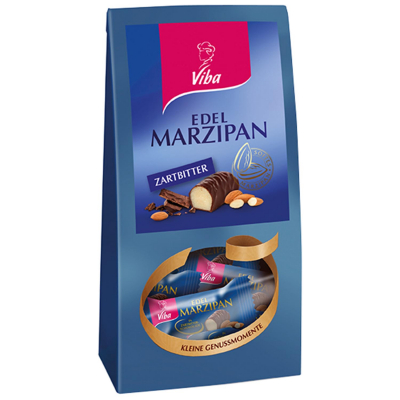  Viba Edel Marzipan Zartbitter Minis 125g 