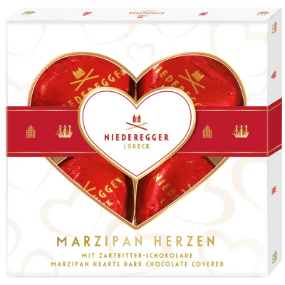  Niederegger Marzipan Herzen 50g 