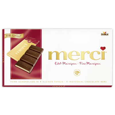  merci Tafelschokolade Edel-Marzipan 112g 