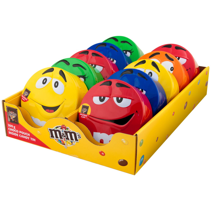  M&M'S Tin + Choco 200g 