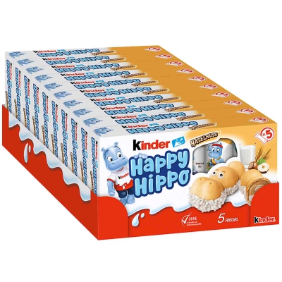  kinder Happy Hippo Haselnuss 5er 