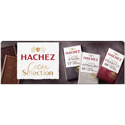  Hachez Cocoa Selection Täfelchen 75g 