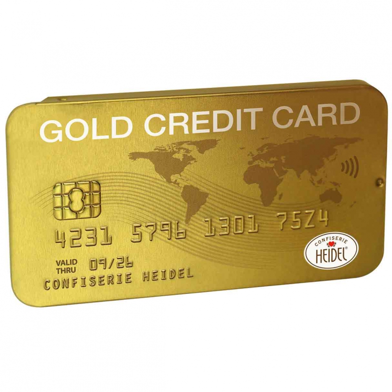  Heidel Gold-Kreditkarte 30g 