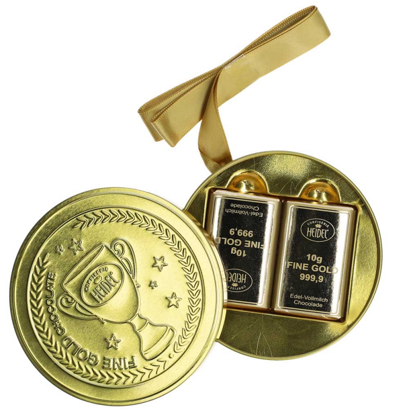  Heidel Gold-Medaille 30g 