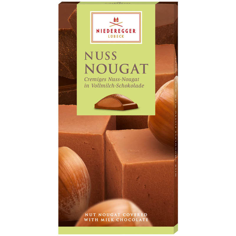  Niederegger Nougat Nuss Tafel 100g 