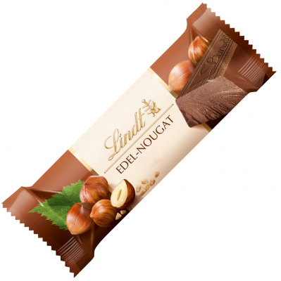  Lindt Edel-Nougat Riegel 50g 