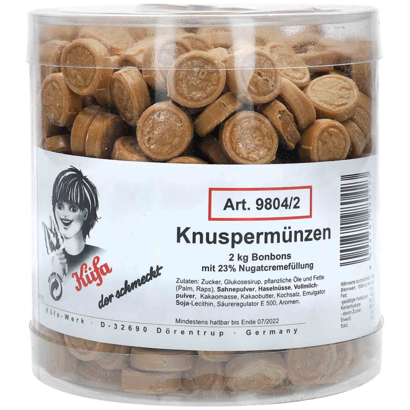  Küfa Knuspermünzen 2kg 