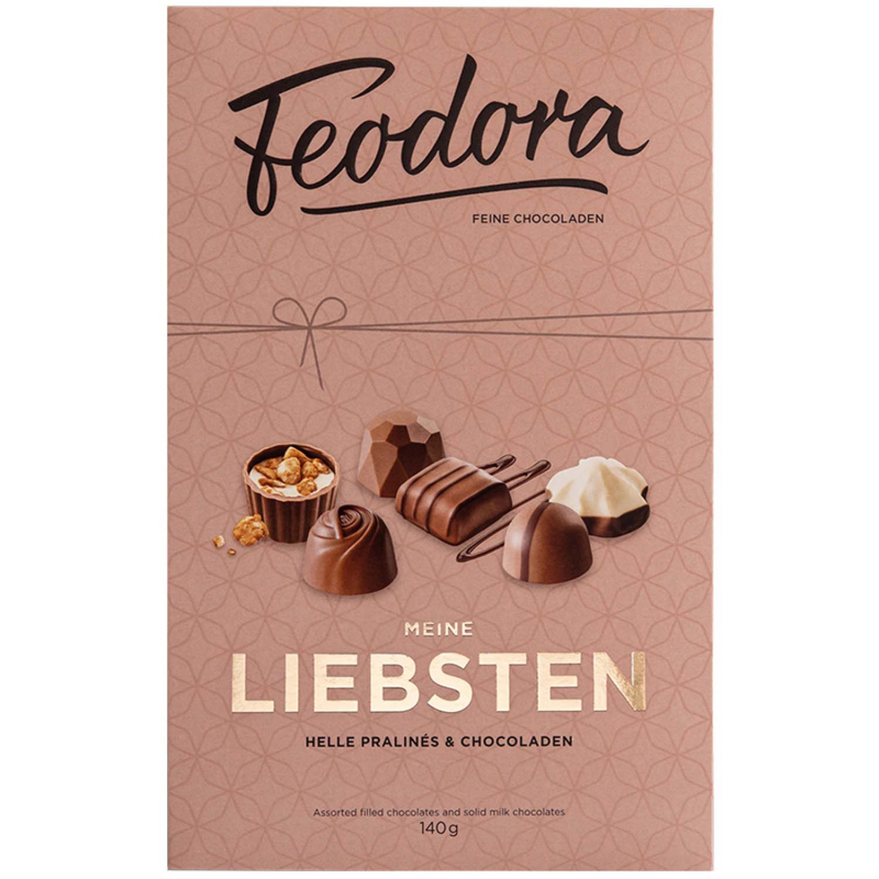  Feodora Meine Liebsten Helle Pralinés & Chocoladen 140g 