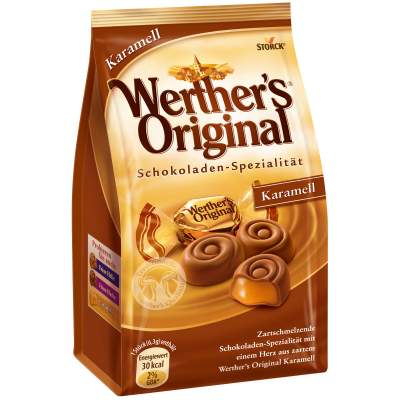  Werther's Original Schokoladen-Spezialität Karamell 153g 