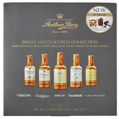  Anthon Berg Single Malts Scotch Collection 10er 