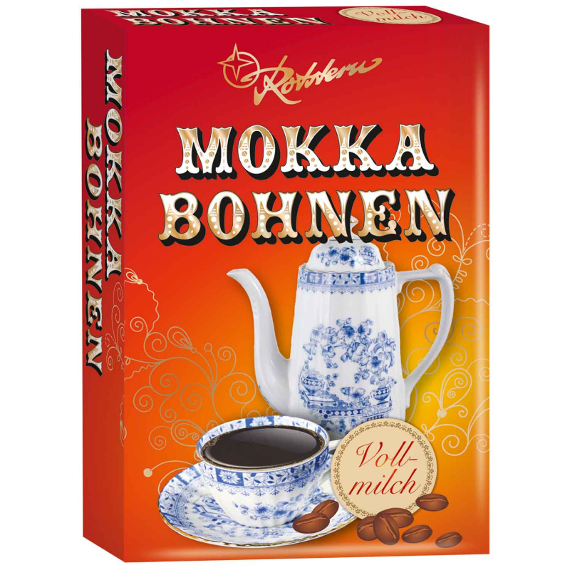  Rotstern Mokkabohnen Vollmilch 50g 