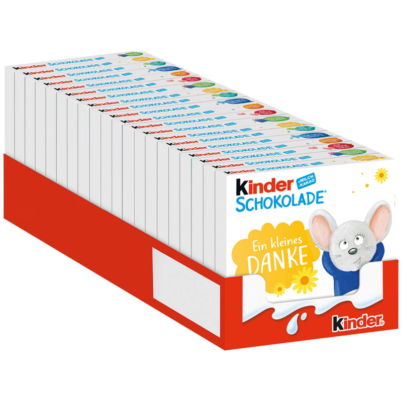  kinder Schokolade 20x50g 