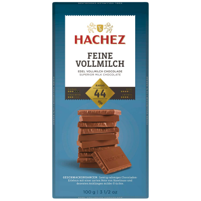  Hachez Feine Vollmilch 44% Kakao 100g 