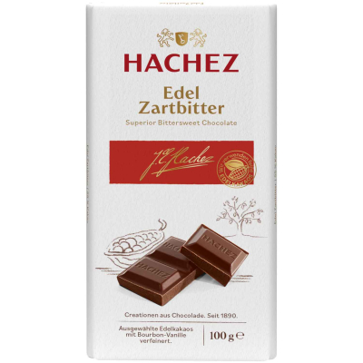  Hachez Edel Zartbitter 100g 