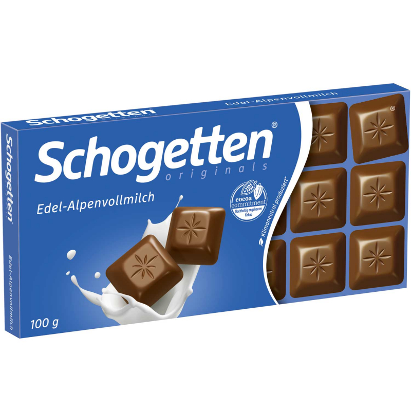  Schogetten Edel-Alpenvollmilch 100g 