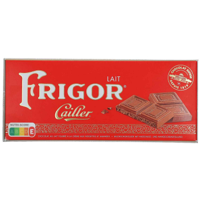  Cailler Frigor Lait 100g 