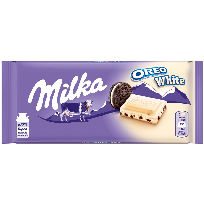  Milka Oreo White 100g 